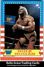 1987 Topps WWF Hulk Hogan #3 Wrestling Stars