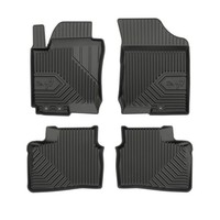 FußMatten Gummimatten FüR Hyundai I30 I SchräGheck 2007-2012 TPE Schwarz 4 Tlg