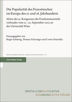 Die PopularitäT Des FranzöSischen Im Europa Des 17. Und 18. Jahrhunderts Ro ...
