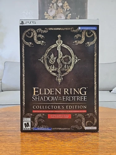 NEW Elden Ring Shadow of the Erdtree Collectors Edition PS5 (No Art Book)