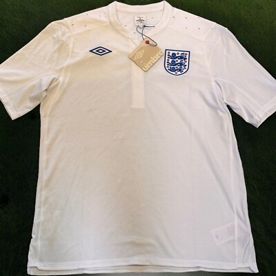 England Football Shirt Sz 44 2010 2011 Peter Saville Design Umbro