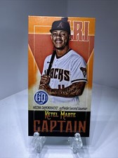 2021 Topps Gypsy Queen Ketel Marte Captain Mini Card #CM-KM Arizona Diamondbacks