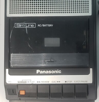 Vtg Slim Line Panasonic RQ-2734 Portable Cassette Tape Player