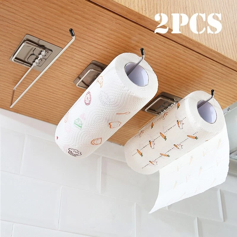 Hanging Toilet Paper Holder Roll Paper Holder Bathroom Towel Rack Home  Storage