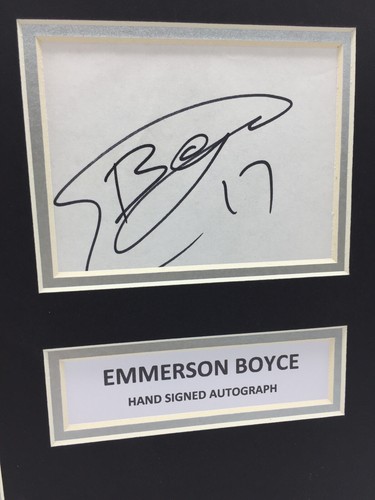 RARE Emmerson Boyce Wigan 2013 FA Cup Final Signed Photo Display + COA AUTOGRAPH - Picture 3 of 3