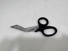 First Aid Medical Titanium Bonded Bandage EMT Shears Bent Scissors Black