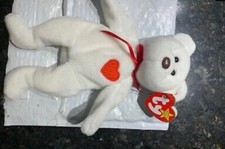 ty beanie babies, condition: new, Valentino the bear