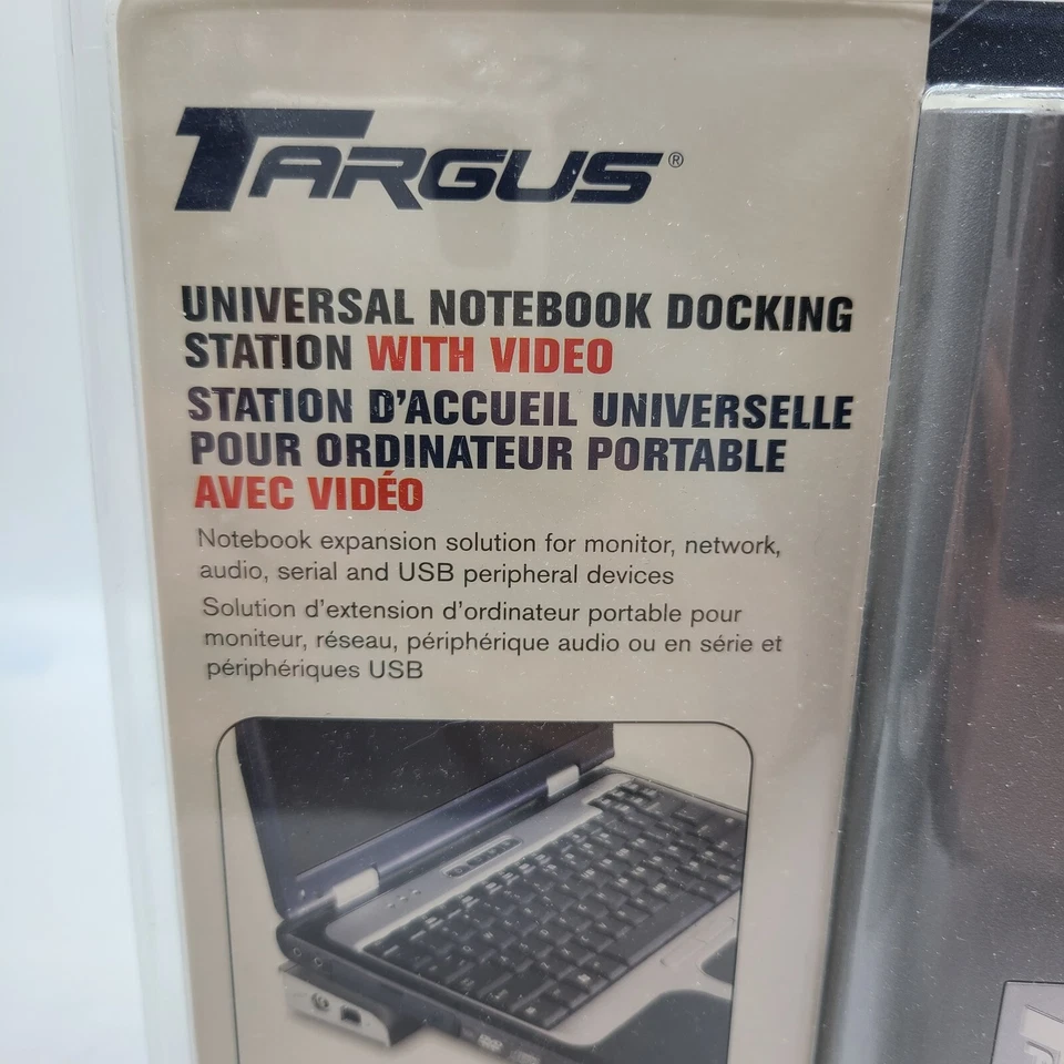ESTACIÓN DE ACOPLAMIENTO UNIVERSAL USB PARA PORTÁTIL TARGUS ACP50CA CON VIDEO Y AUDIO - ¡NUEVA! Foto 2 de 3