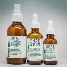 DMAE & MSM Serum-Natural Organic Skin Firming Anti Aging Wrinkle Skin Care Cream