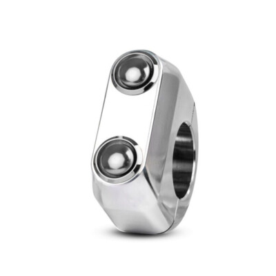 Rebelmoto 2-Tasten Billet Ally Lenkerschalter (poliert). 1 Zoll (25,4 mm) Stangen