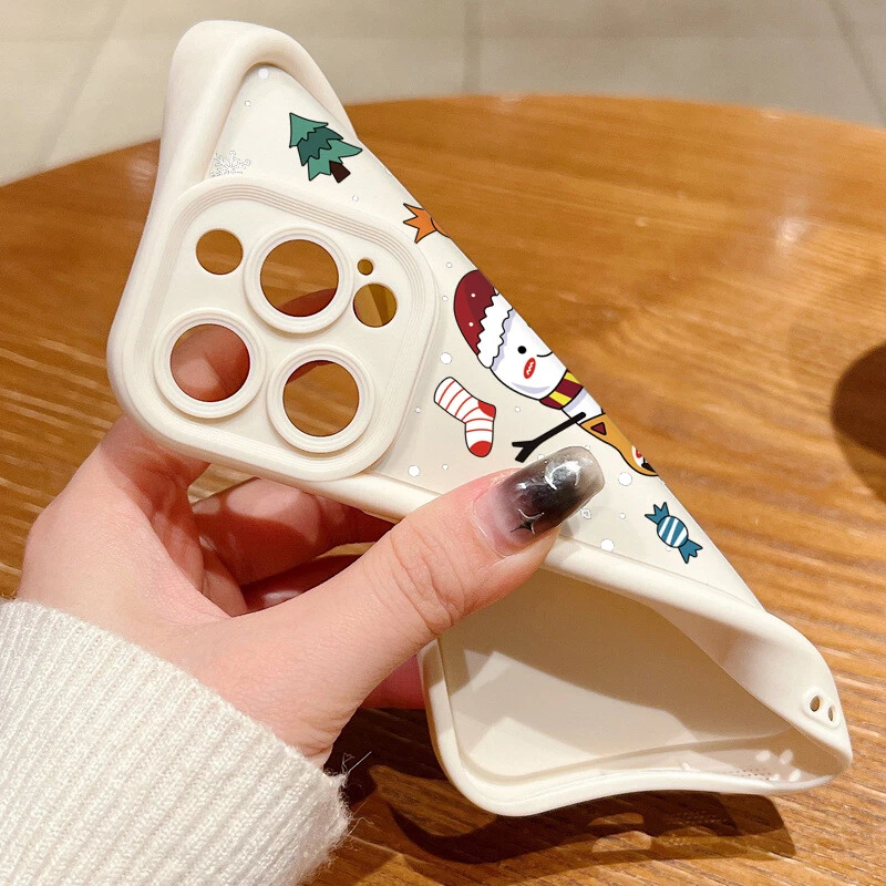 Cute Silicone For iPhone 15 Pro Max 14 13 12 11 8 7 ShockProof Soft Case Cover - Image 2 of 4