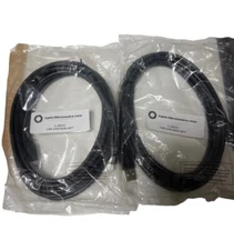 (QTY: 2) Lynn Electronics L-250151 USB-Amicrob 10-FT