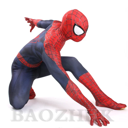 The Amazing Spiderman Jumpsuit Spider-man Cosplay Costume Halloween Suit - Bild 6 von 12