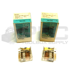 NEW LOT OF 2 POTTER  BRUMFIELD R10-E1-X6 RELAY