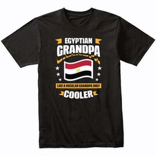 Egyptian Grandpa Like A Regular Grandpa Only Cooler Funny T-Shirt