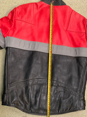 vintage WOLF leather motorbike jacket 38-40 ? | eBay