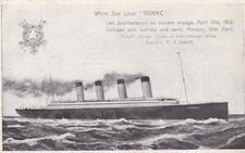 Shipping  Postcard - R.M.S Titanic