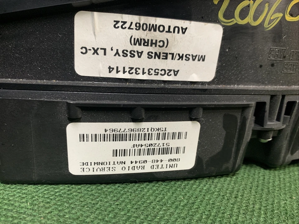 Chrysler 300c Pacote CRD Velocímetro Dash Cluster X1 Dash Relógios Speedo 2006 203,000 - Imagem 4 de 4