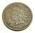 1894 P Indian Head Cent Penny  *VG DETAILS - VERY GOOD DETAILS*  *FREE SHIPPING*