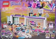 LEGO Friends 41351 Tuning Workshop Office Emma Dean 2 Go-Karts Catapult Cat NEW