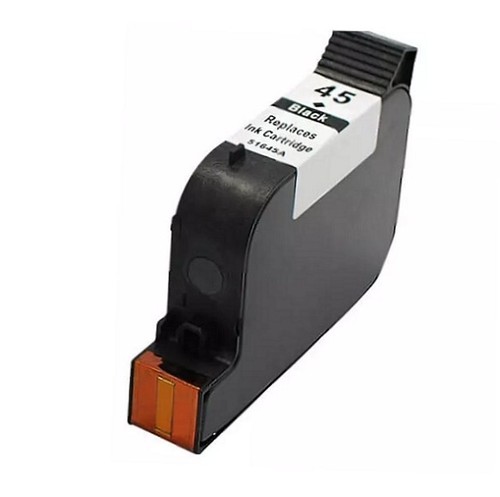 5PK HP 45 Black Ink Cartridges Non-OEM for Color Copier & Designjet Printers - Picture 4 of 13