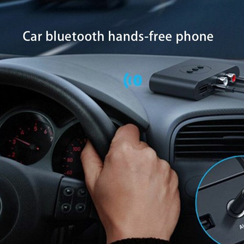 Bluetooth 5.0 Receiver Transmitter Wireless 3.5mm AUX NFC to 2 RCA Audio Adapter - Photo 2/11