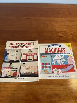 Set of 2 children's books on science experiments and simple machines | eBay