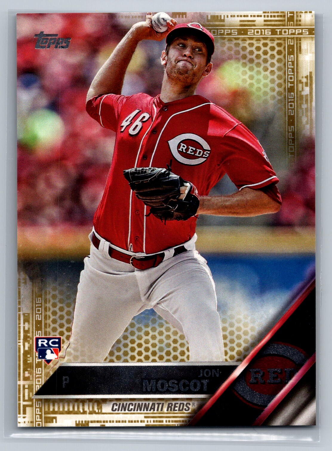 2016 Topps Update #US29 Jon Moscot Gold #/2016
