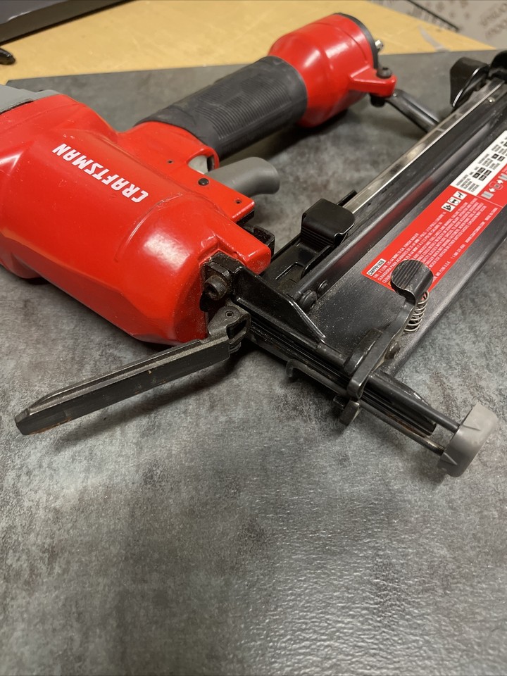 Craftsman 16 Guage Pneumatic Straight Finish Nailer CMPFN16SB eBay
