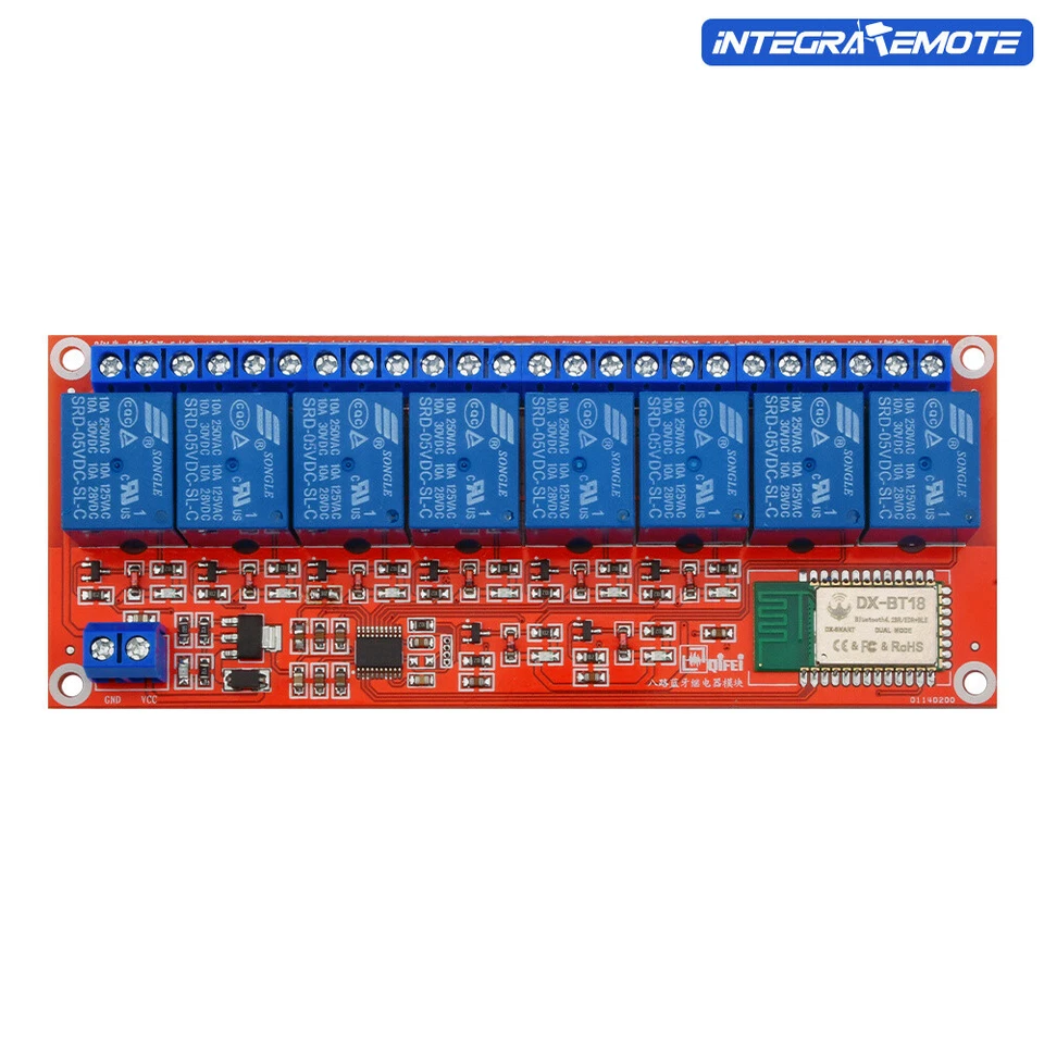 8 Channel Bluetooth Relay Module Bluetooth Mobile Phone Remote Control 5V /12V - Bild 2 von 4