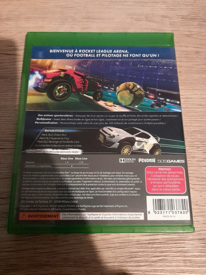 Rocket League  Jeu Xbox One Sans Notice  AE850, photo 2 sur 3