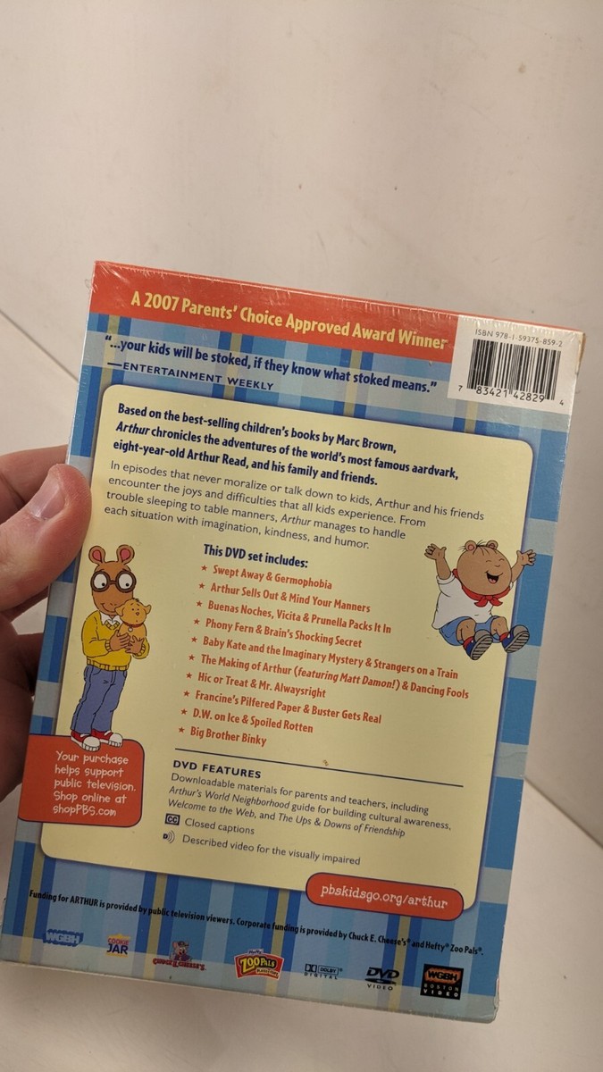 その他 Facing Arthur [DVD] PBS Kids Arthur Saves The Day DVD DW All Wet, Buster, Cat