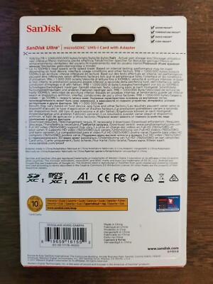 SanDisk Ultra 400GB Micro SDXC UHS-I Card with Adapter ~~SDSQUAR