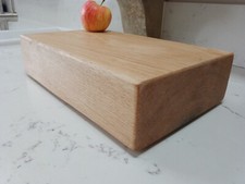 3" THICK  James Martin style chopping board. Butchers Block. LARGE SOLID OAK. 