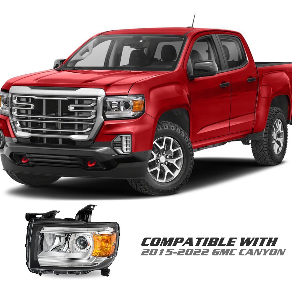 For 2015-2022 GMC Canyon LED DRL Projector Headlight Headlamp Left ...