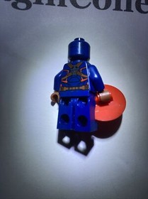 LEGO Captain America Dark Blue Suit Minifigure 6865 Marvel Avengers