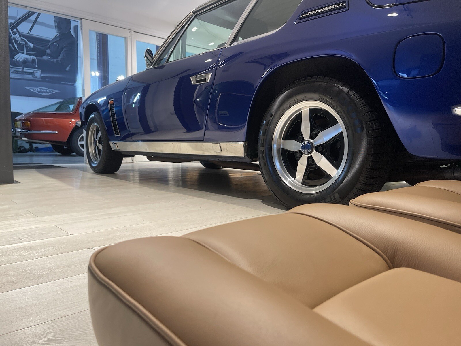 JENSEN CV8 MK1 & EARLY MK2 GEARBOX OIL FILTER -NOS # 2400124