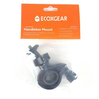 ECOXGEAR Handlebar Mount or Tube Black GDI-EGCBM New 