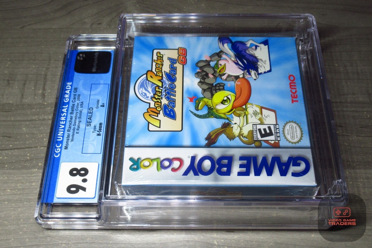 CGC A+ Monster Rancher: Battle Card GB Game Boy Color, GBC