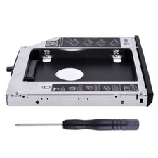 12.7mm 2nd HDD SSD Hard Drive Caddy Tray For Lenovo Thinkpad R400 T520 T430 T530