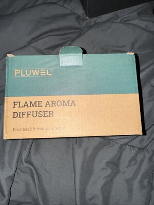 Colorful Flame Air Aroma Diffuser Humidifier, Upgraded 7 Flame Colors Noisele...