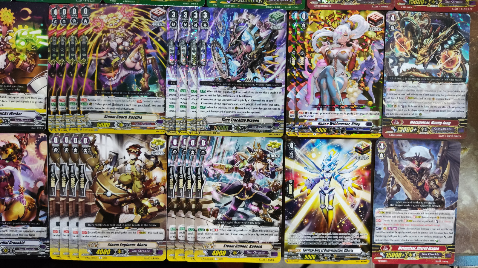 Cardfight Vanguard CFV Gear Chronicle Chronojet Shlishma ...