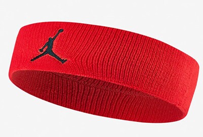 Nike Unisex Jordan Jumpman Headband Red Running Hairband OSFM