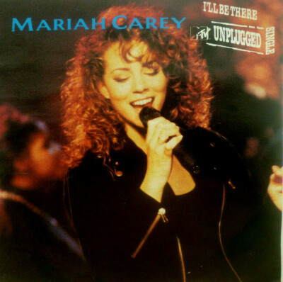 7'' 1992 MINT- ! MARIAH CAREY : I´ll Be There / unplugged ! 