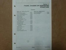John Deere 480C Forklift Frame Chassis Supporting System Service Repair Manual