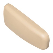 Car Armrest Cushion Beige PU Soft Auto Side Door Rest Pad