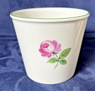 1 Augarten ''Wiener Rose'' 5089 Übertopf / Becher / Vase