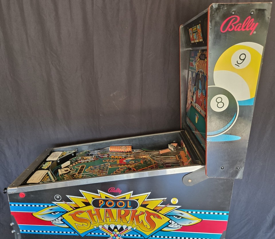 Refurbished Pool Sharks Pinball Machine (Bally) 1990 | eBay