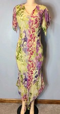 Vtg Y2K Fairy Dress Womens Sz Medium Flowy Wedding Guest Grunge Boho 90s