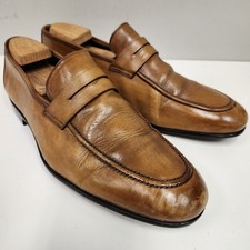 To Boot New York Adam Derrick Brown Leather Penny Loafers Shoes Men’s Size 13